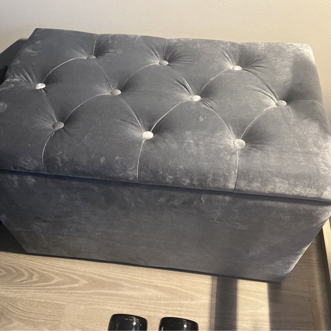 BENさま専用 Zipcode Design™ Hamman Upholstered Flip Top Storage Bench